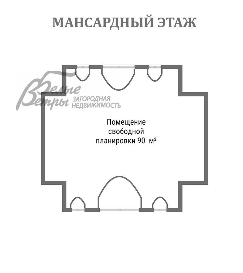 Дом Дубки СНТ Газопровод id 559-203 планировка2