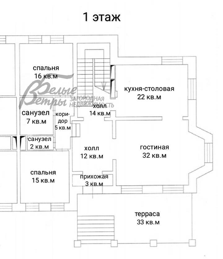 Таунхаус Новое Румянцево КП Дудкино id 226-702 планировка1