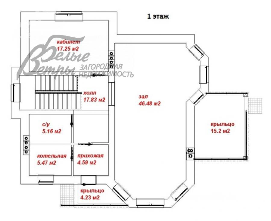 Дом Звезда-95 к/п Кленово id 305-814 планировка0