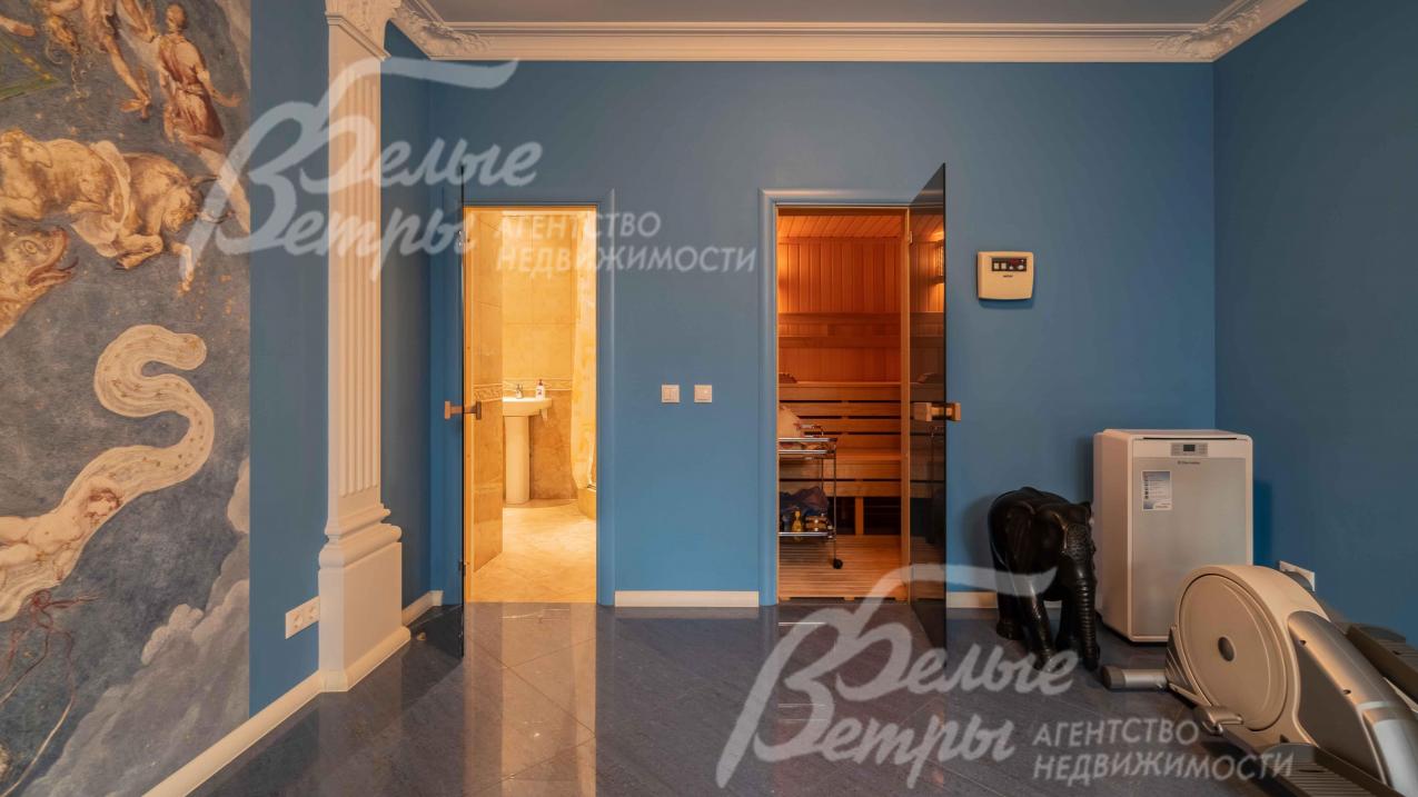 зона отдыха с сауной и санузлом в цоколе