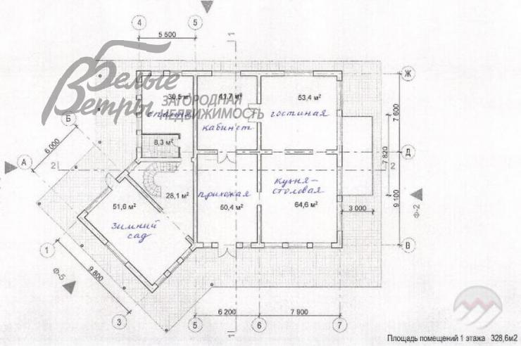 Дом МосДачТрест к/п Троицк id 177-402 планировка0