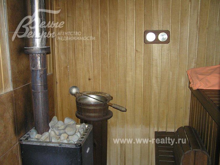 Сауна в доме.