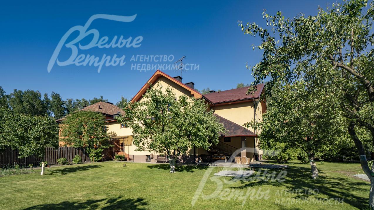 Дом в окружении леса