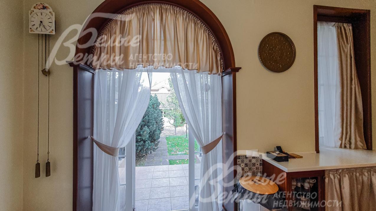 Выход на террасу из кухни