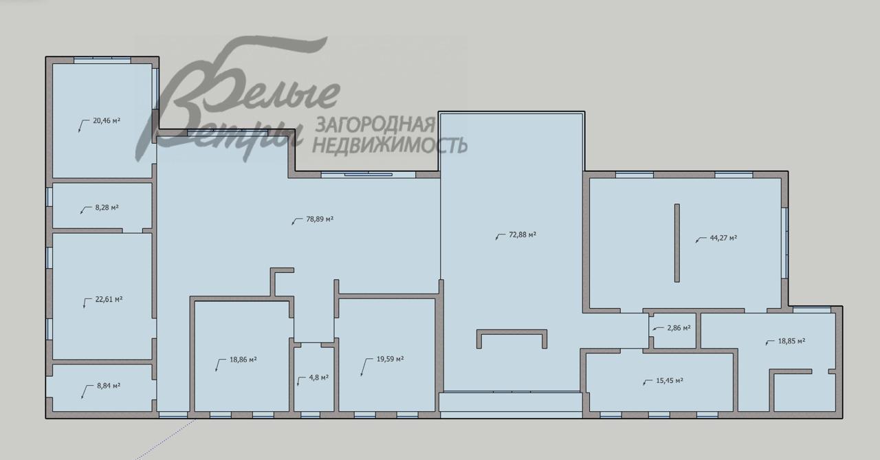 Дом Природный парк Каменка КП Каменка id 427-913 планировка0