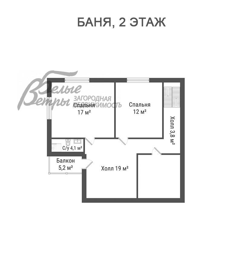 Дом Сосновый бор к/п Кленово id 328-426 планировка3