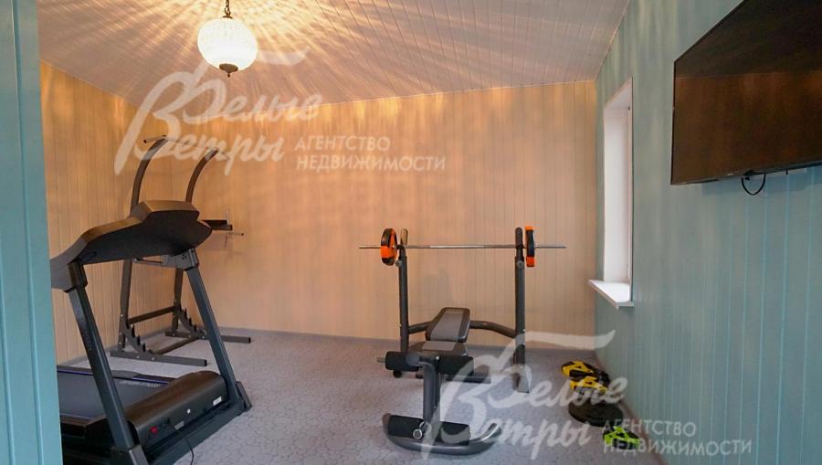 Спортзал в гостевом доме