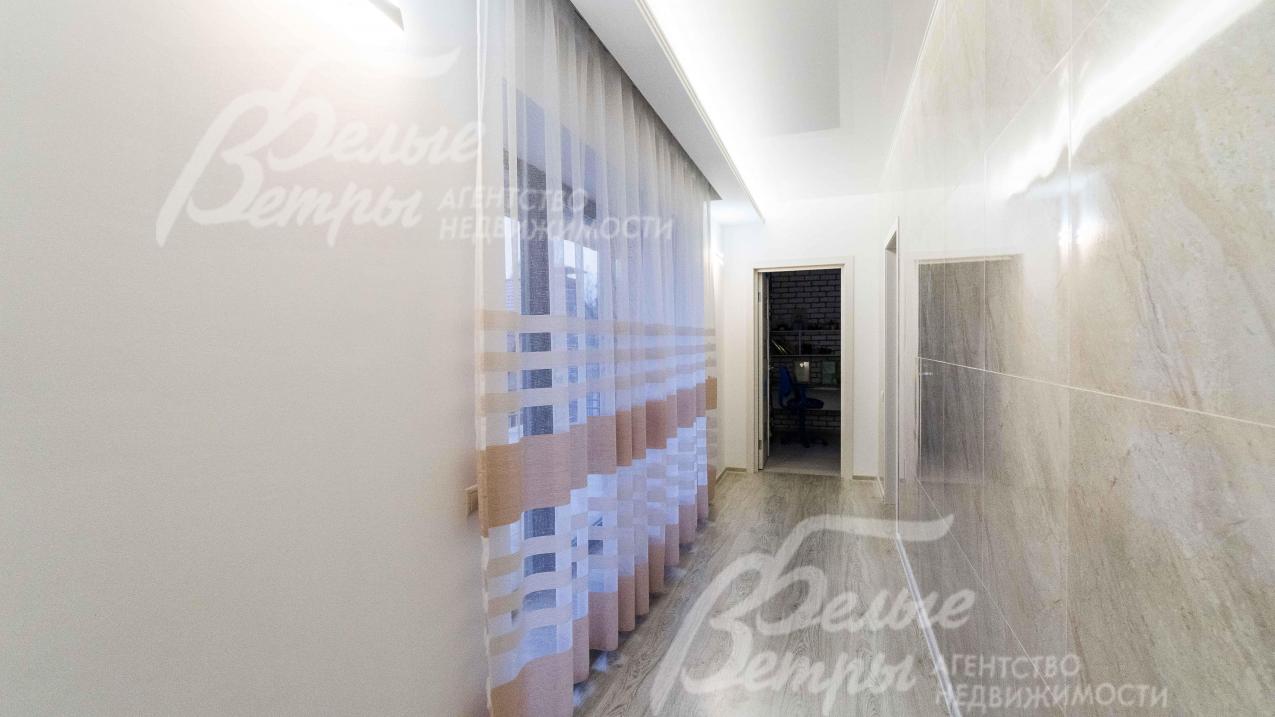 Зона спален на 2-ом этаже и выход на террасу 