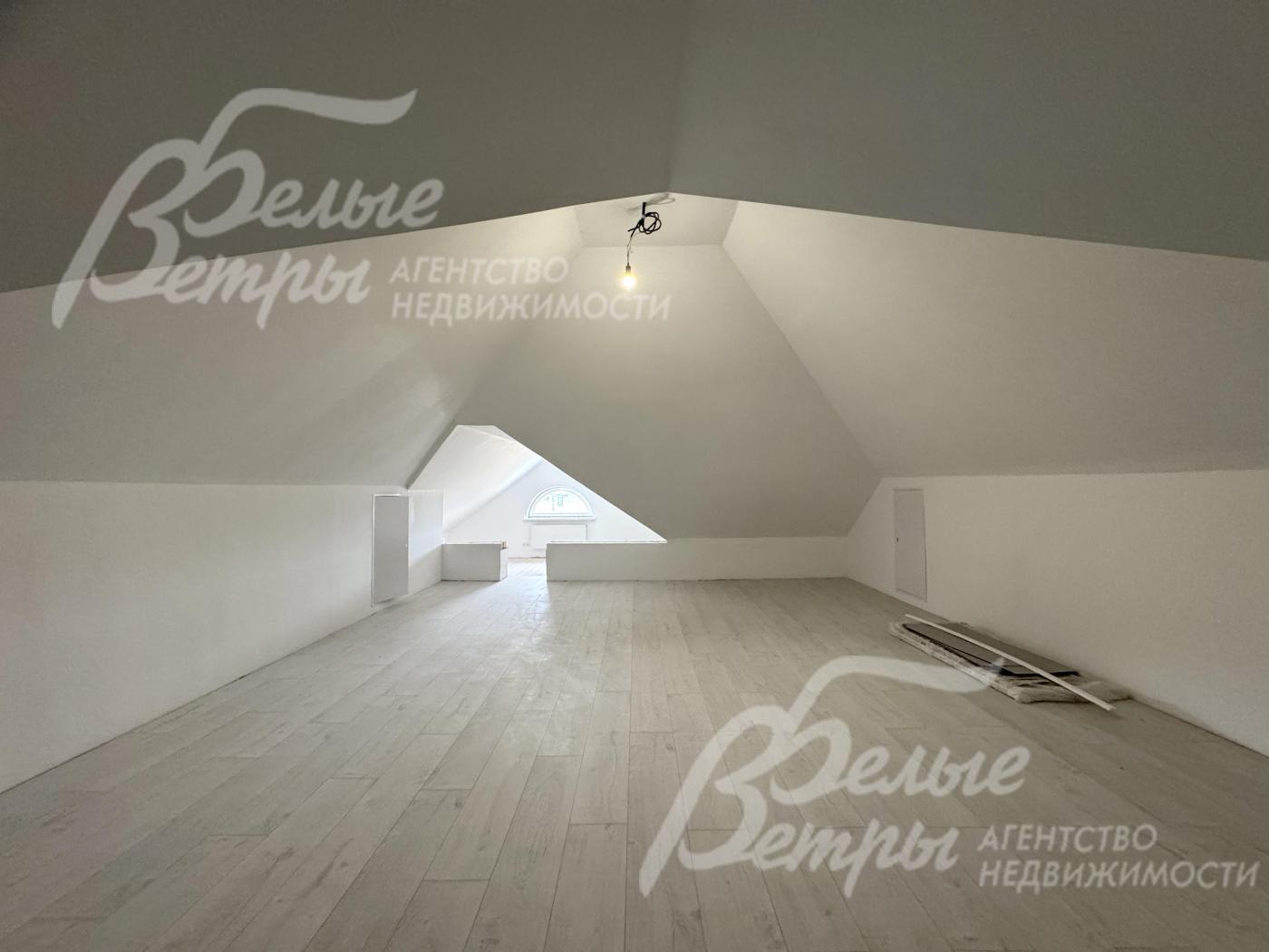 В планировке мансардного этажа также предусмотрена комната 15 кв.м