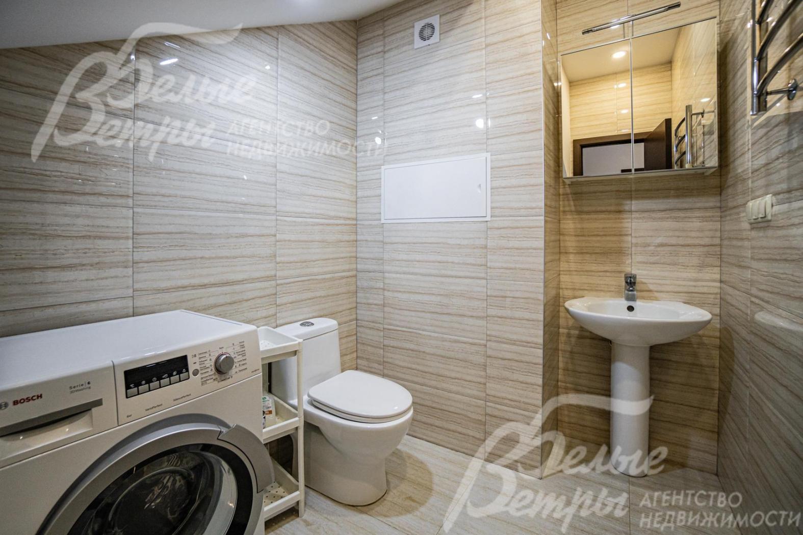 Гостевой санузел на первом этаже