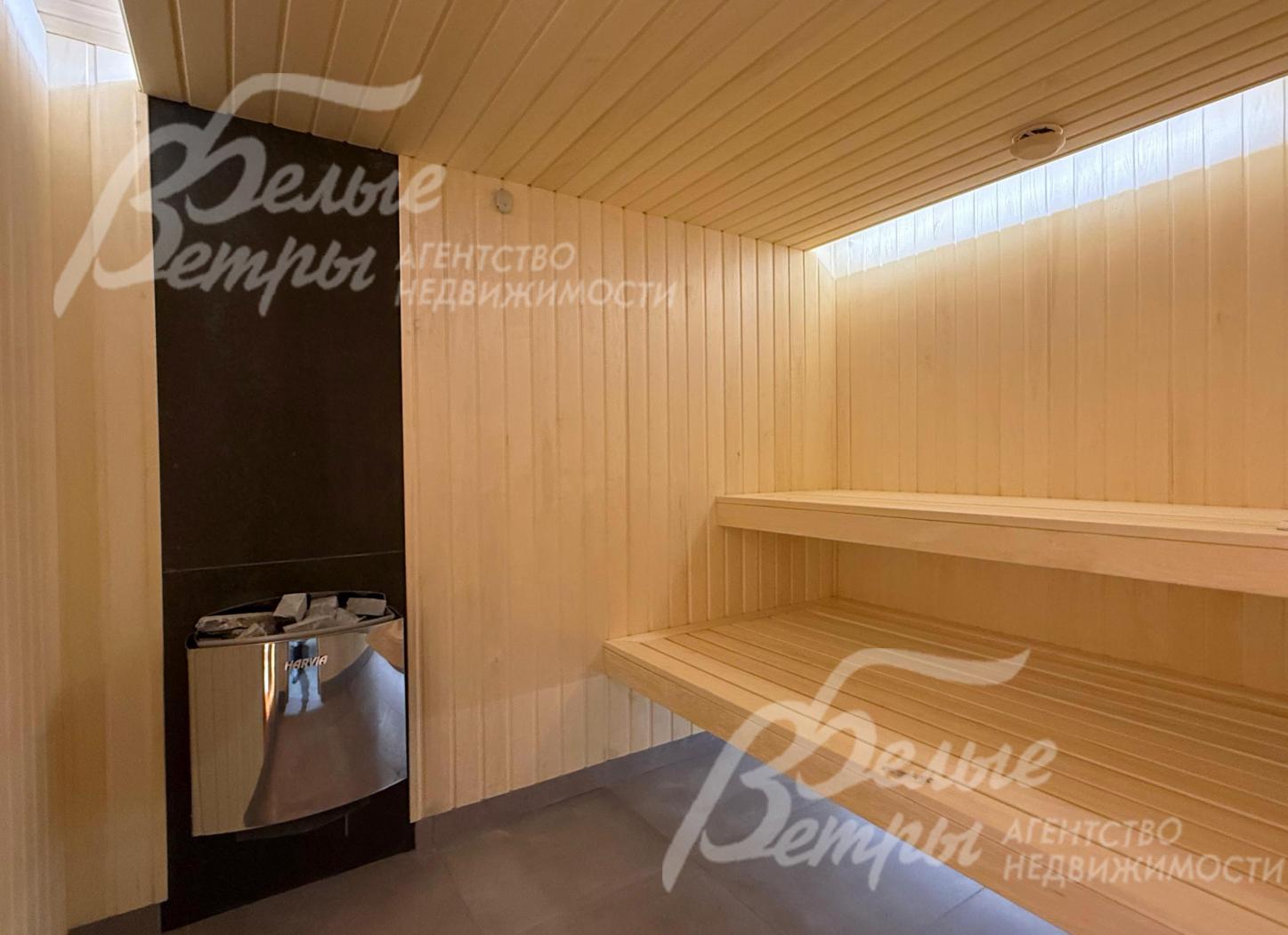 Электрическая сауна на мансардном этаже