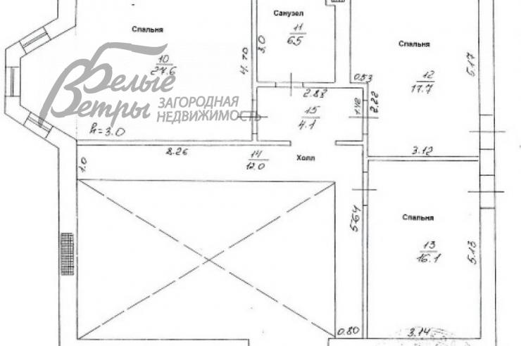 Дом Кокошкино  id 260-206 планировка2