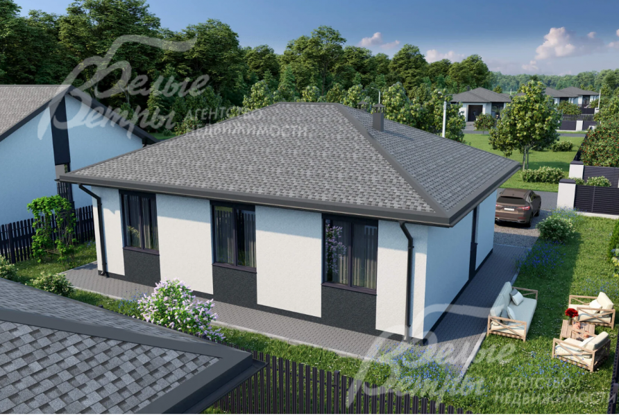 Визуализация проект Маяковский 96 кв.м