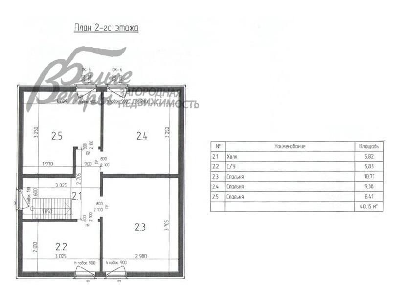 Дом Чистые Ключи КП Милюково id 469-113 планировка4