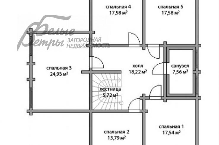 Дом Сосновый бор к/п Кленово id 328-701 планировка0
