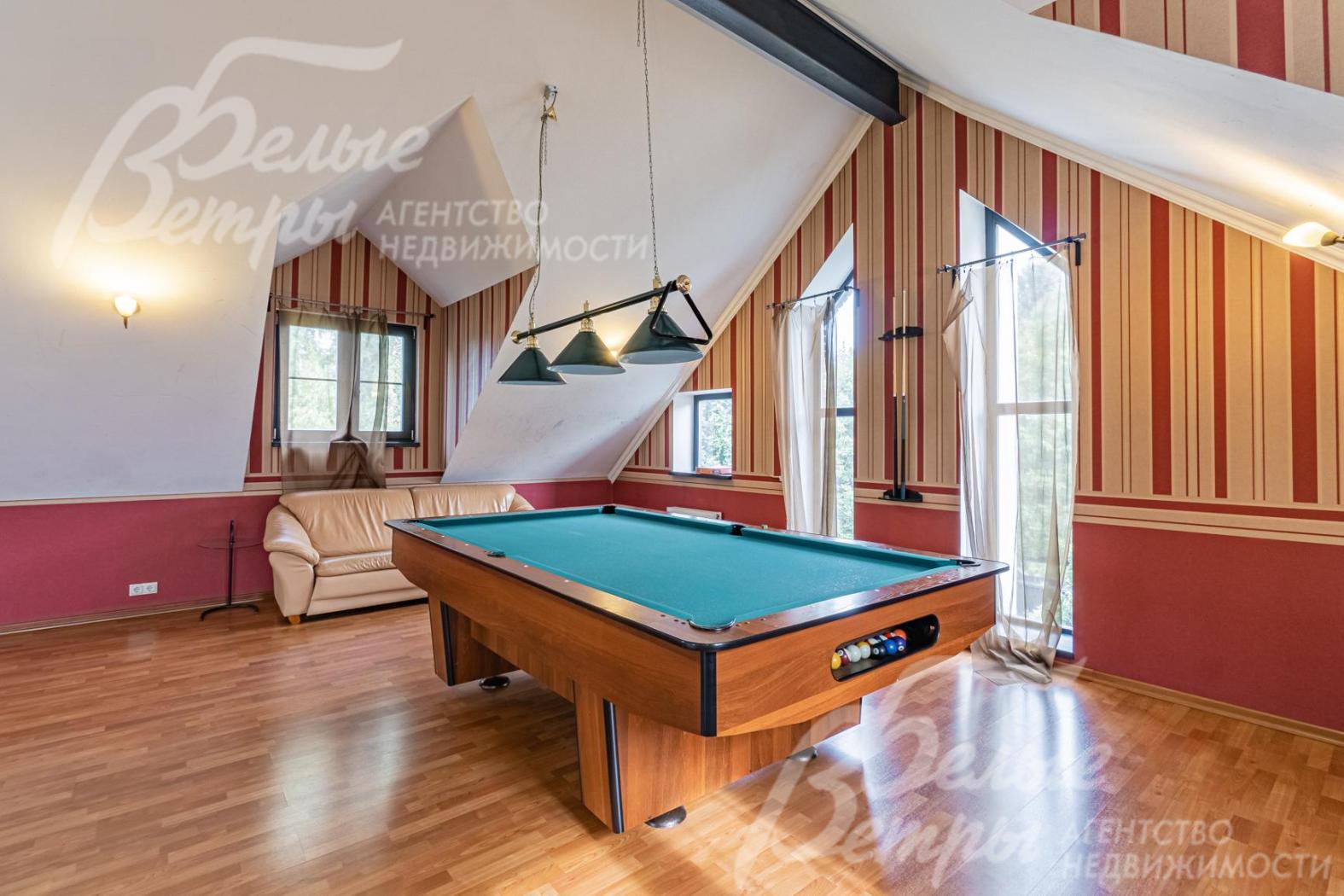 Бильярдная-галерея 51 кв.м