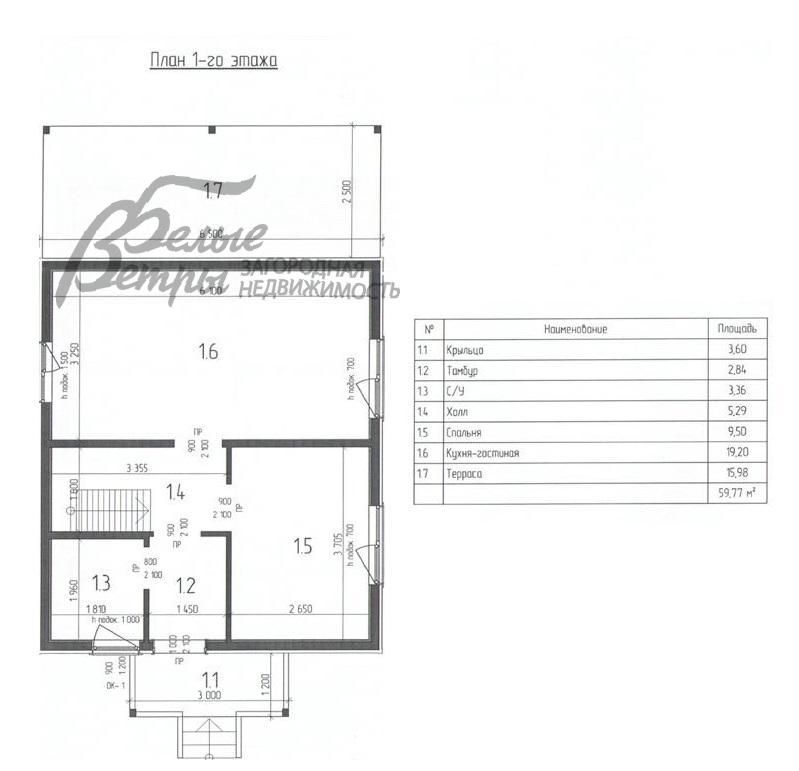 Дом Чистые Ключи КП Милюково id 469-113 планировка3