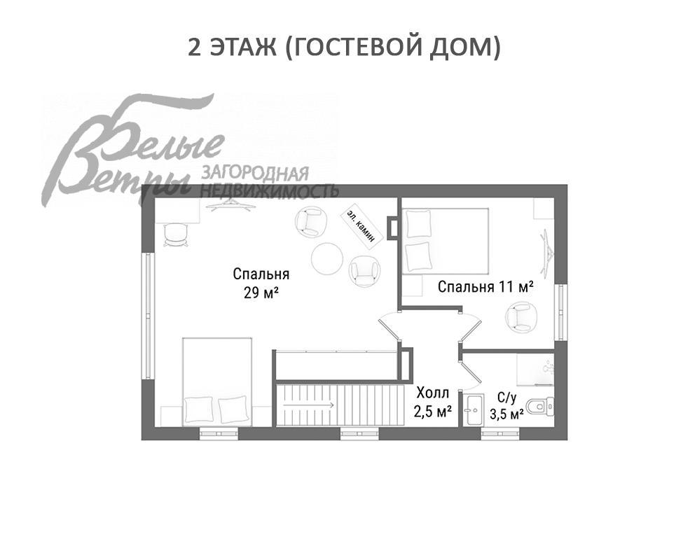Дом Безобразово  id 553-203 планировка3