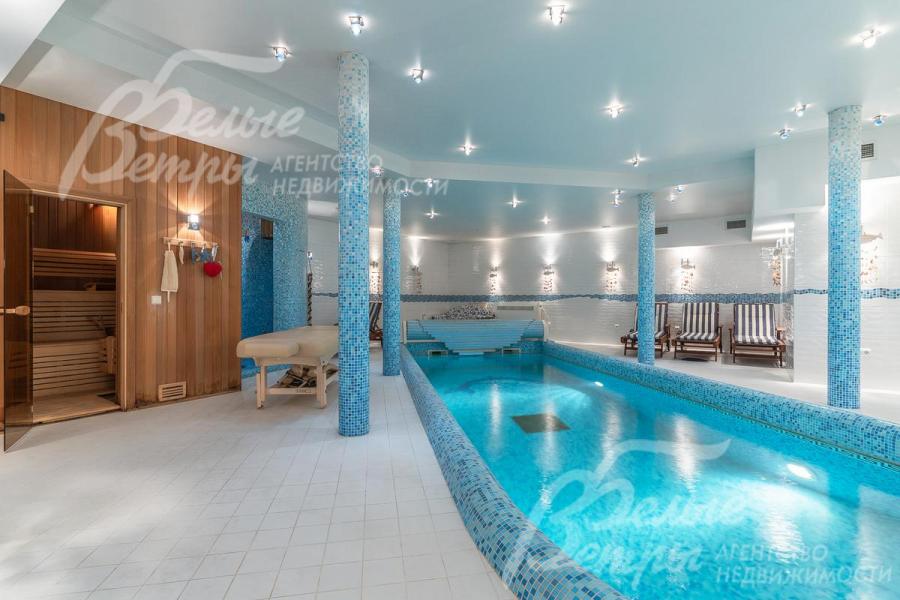 Скиммерный бассейн 10х3м глубина 1.65 м