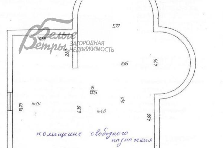 Дом Мишуткино КП Новоглаголево id 407-203 планировка3
