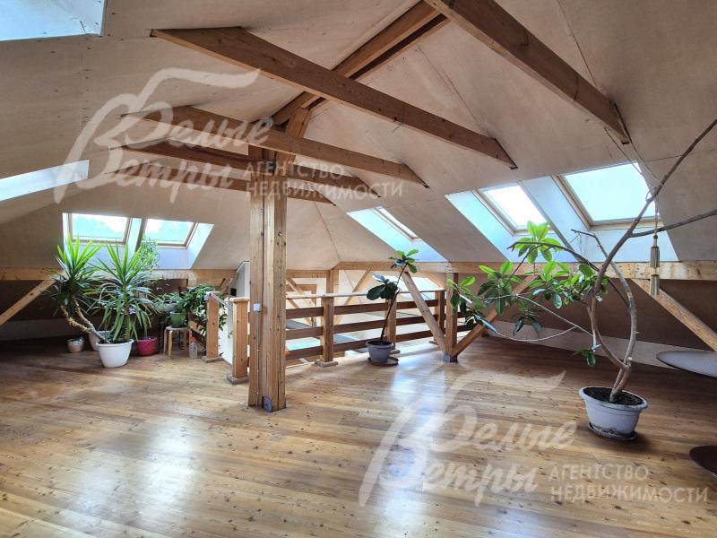 Мансарда со свободной планировкой.