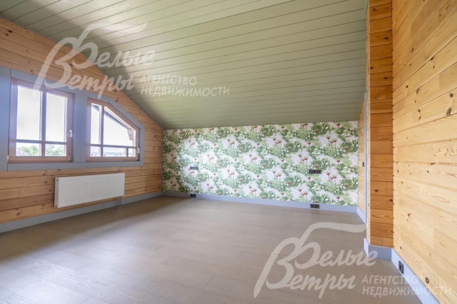 Мастер-спальня 21 кв.м с балконом, гардеробной и санузлом