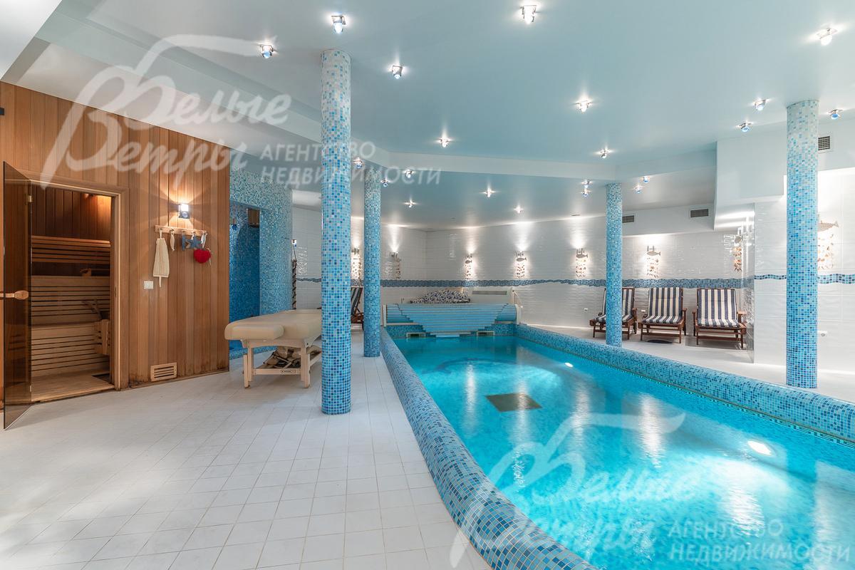 Скиммерный бассейн 10х3м глубина 1.65 м