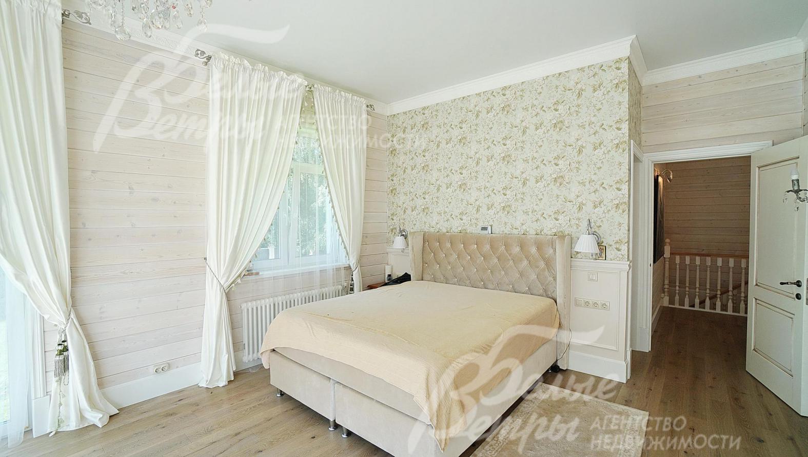 Мастер-спальня 19 кв.м c гардеробной и санузлом