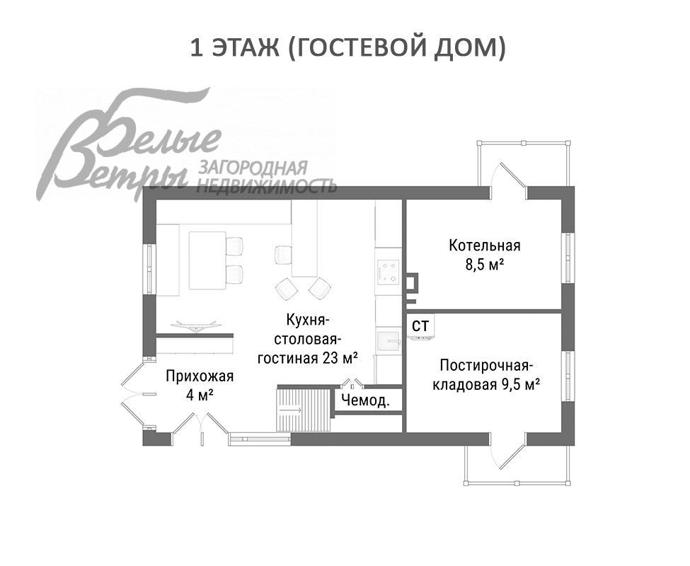 Дом Безобразово  id 553-203 планировка2