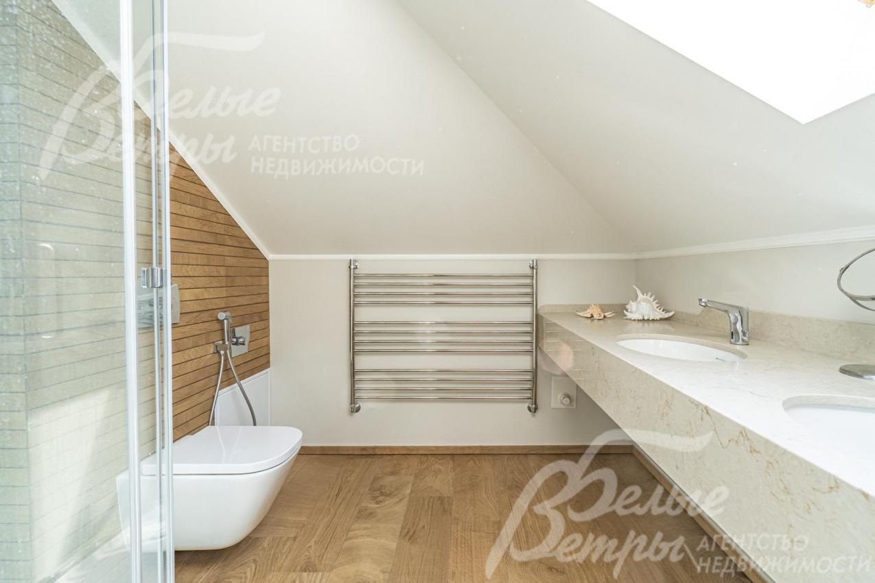 Санузел на мансарде