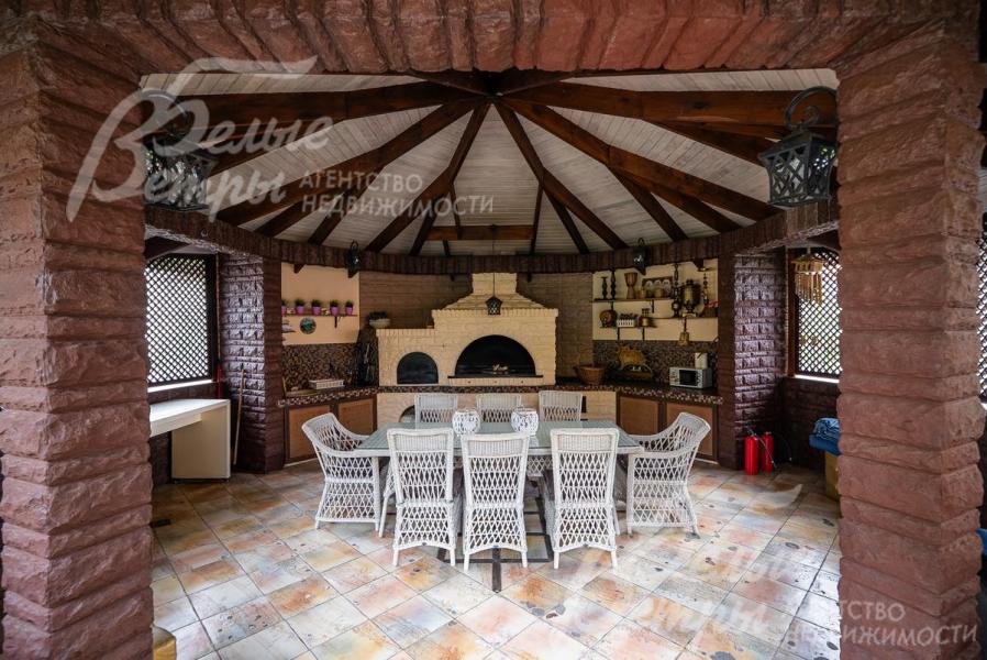 Уникальная шатровая беседка-барбекю