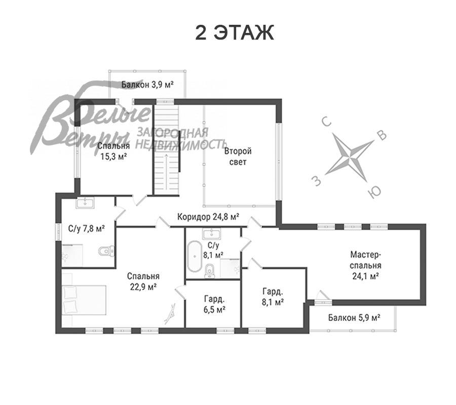 Дом Бараново  id 452-902 планировка1