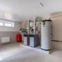 В котельной: два газовых котла Baxi мощностью 45 кВт каждый и бойлер Smart (ACV) объёмом 300 литров