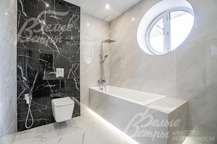 Санузел с ванной 10 кв.м