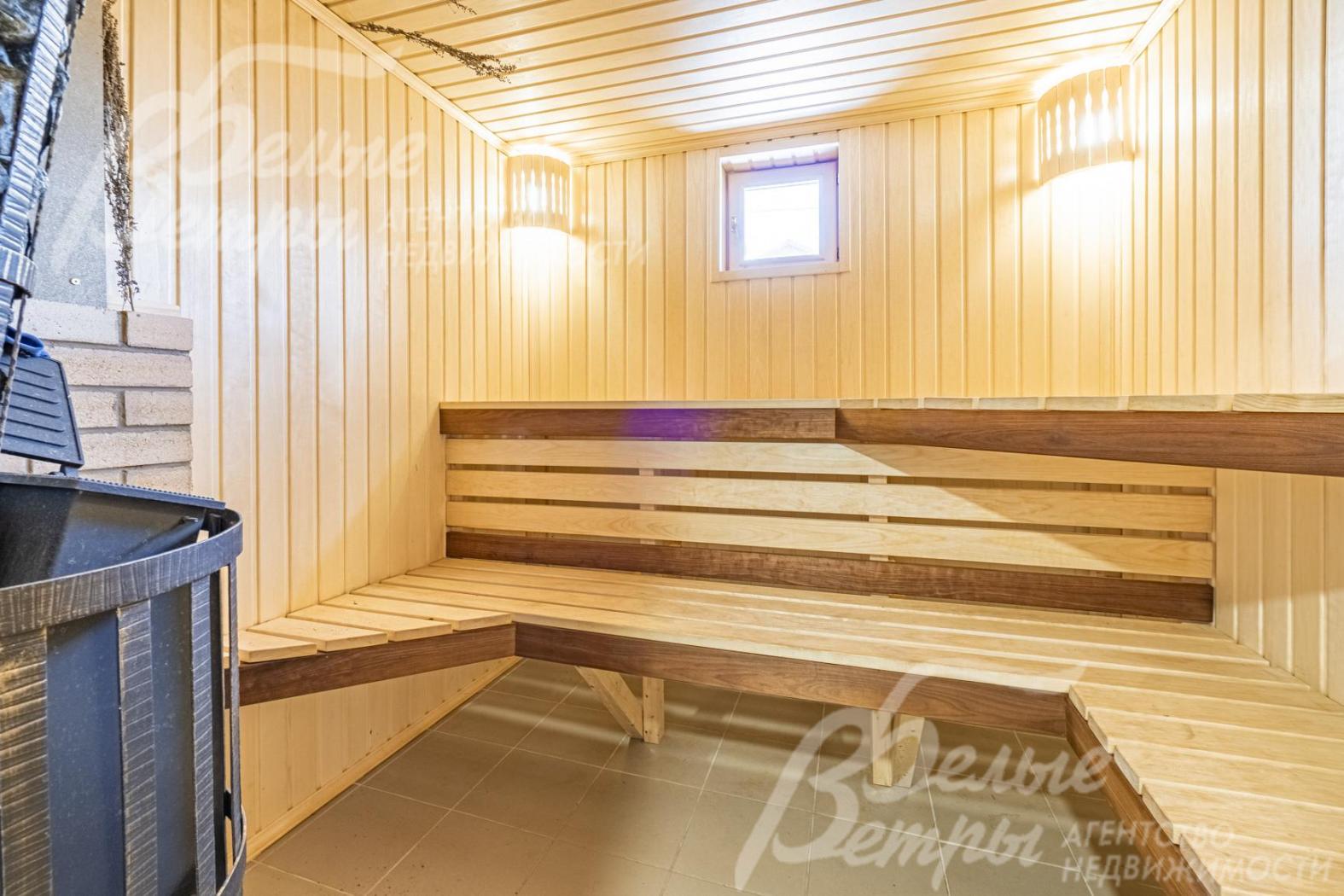 Парная 5 кв.м с чугунной печью Везувий