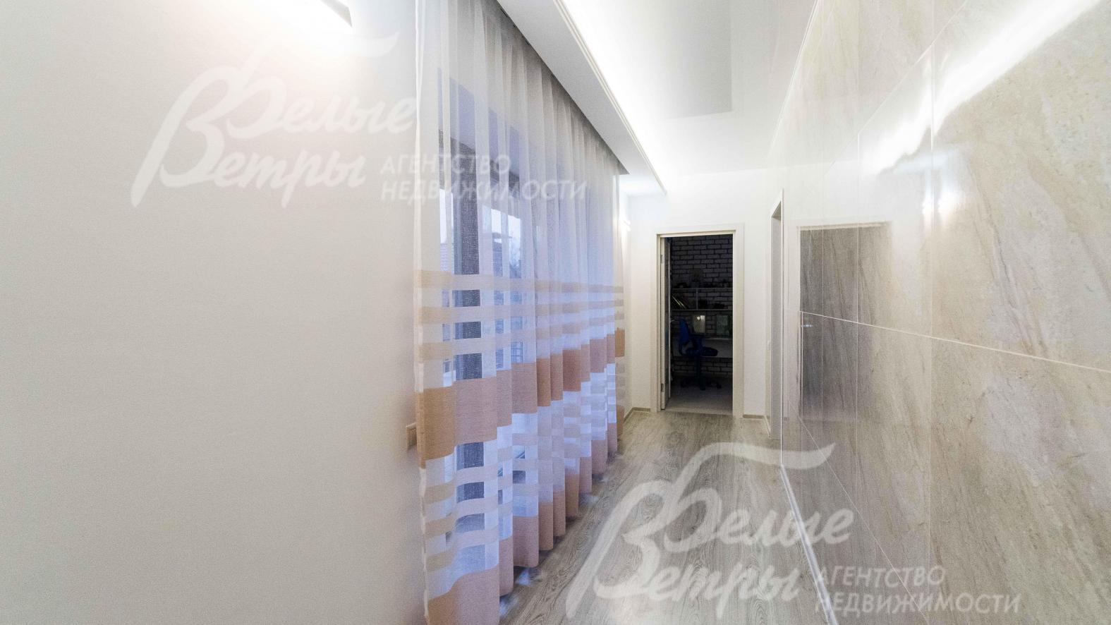 Зона спален на 2-ом этаже и выход на террасу 