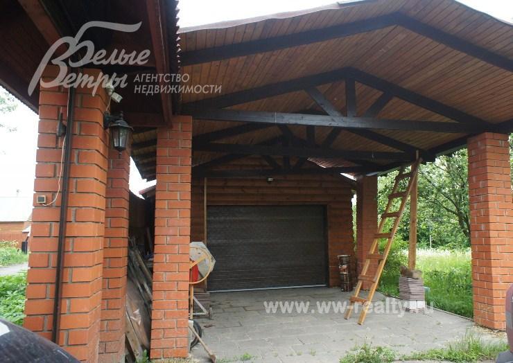 Гараж с навесом