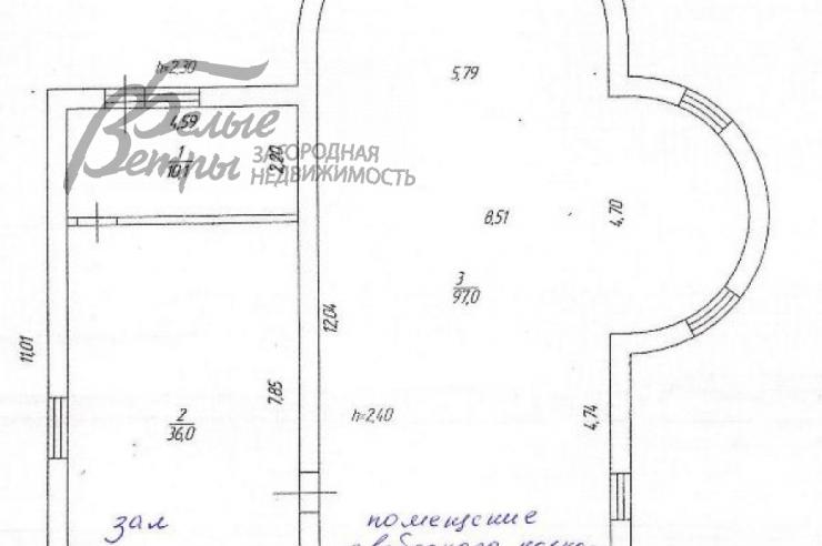 Дом Мишуткино КП Новоглаголево id 407-203 планировка0