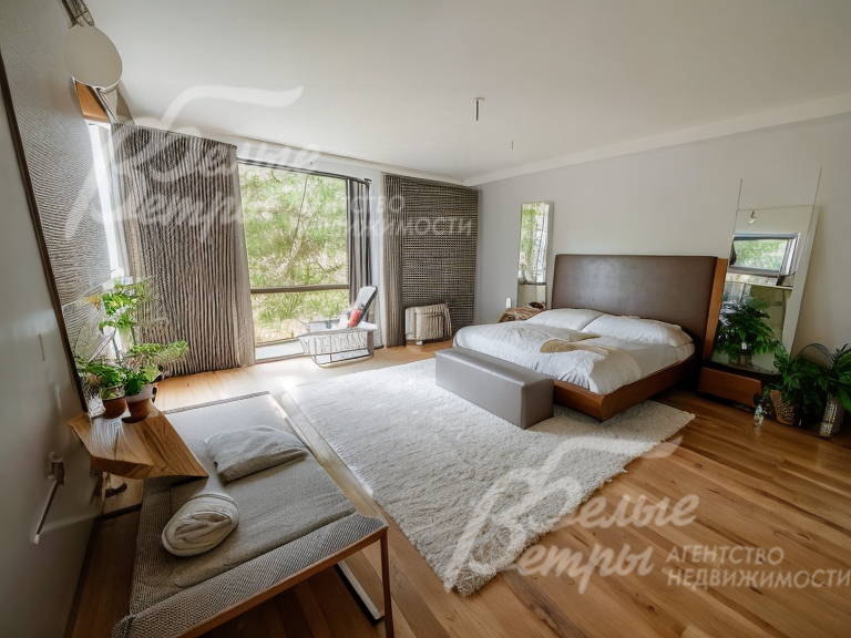 Визуализация мастер-спальни (вар.2)