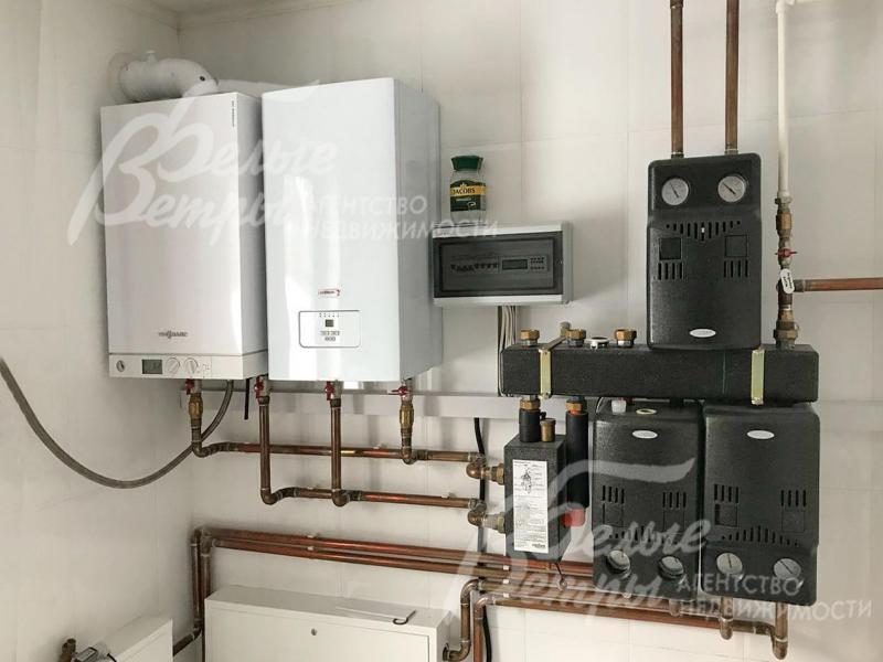 Газовый котел + резервный электрический котел