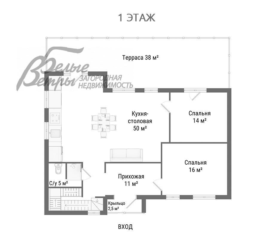 Дом Лисья горка   id 750-201 планировка0
