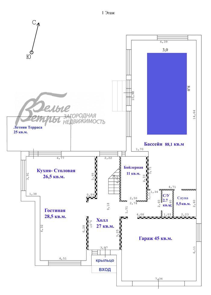 Дом Чистые Ключи КП Милюково id 469-113 планировка0