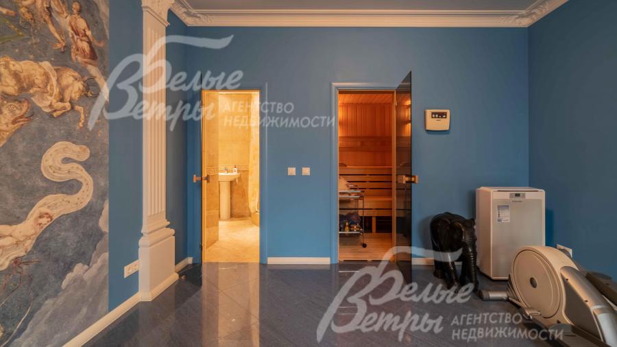 зона отдыха с сауной и санузлом в цоколе