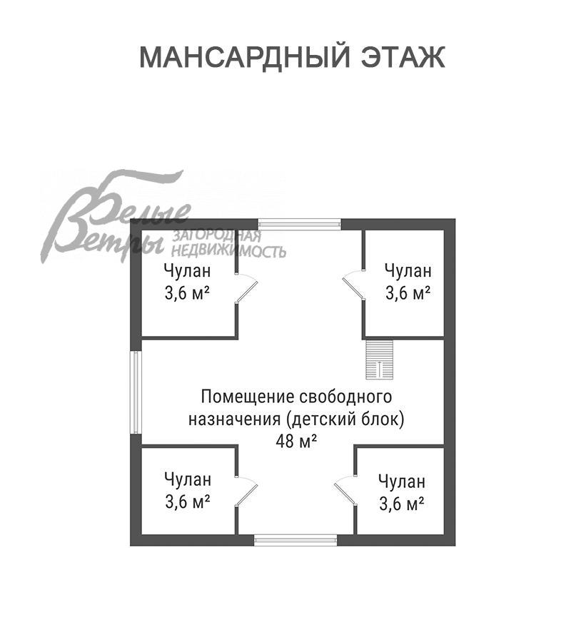 Таунхаус Ново-никольское ЖК  id 760-401 планировка2