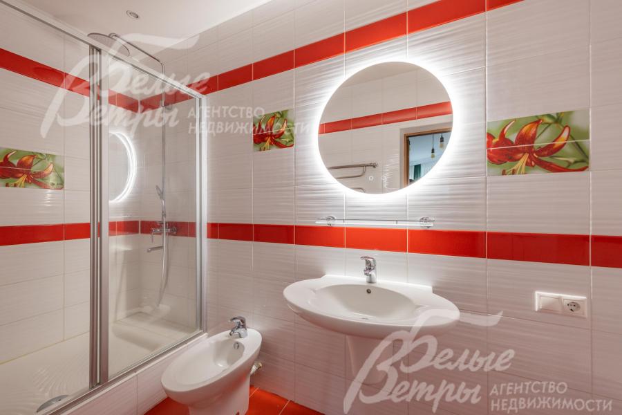 Санузел 2-го этажа с душевой