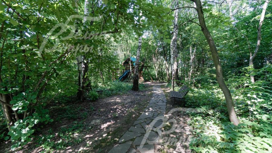 Детский городок в лесной зоне