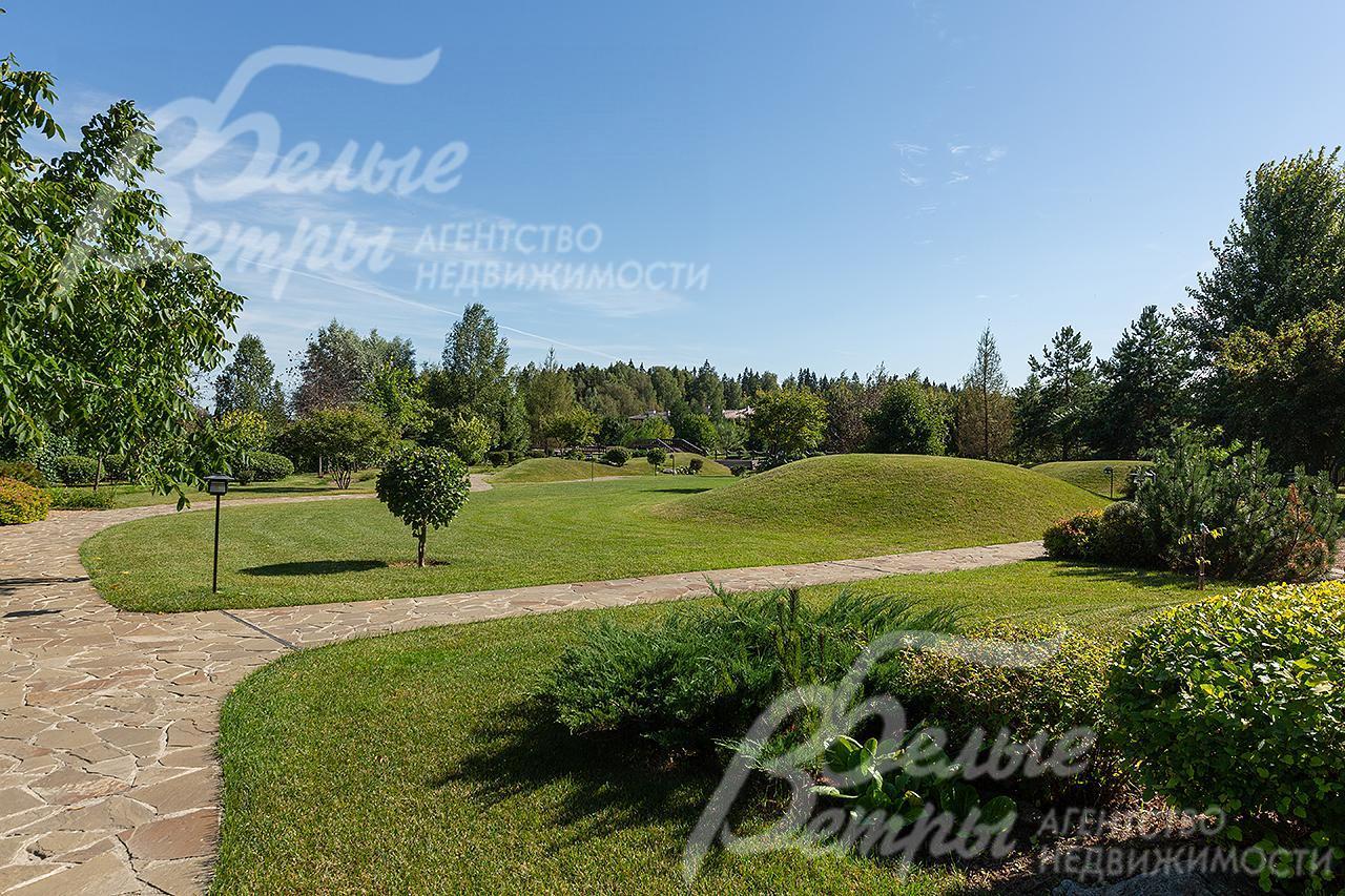 Прогулочная территория поселка