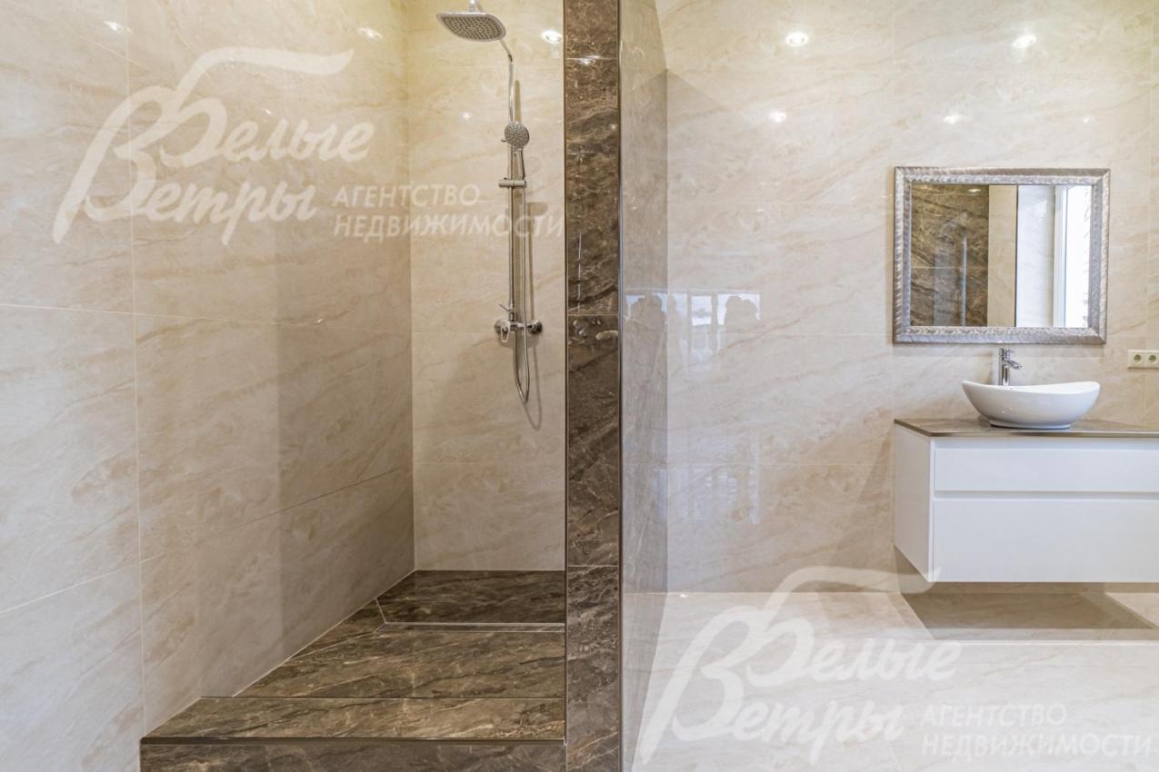 Санузел Главной спальни 8 кв.м с душевой и биде. 