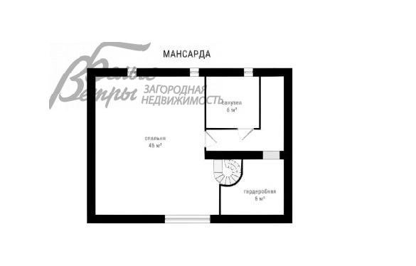 Дом в аренду Мещерский  id 734-001 планировка2